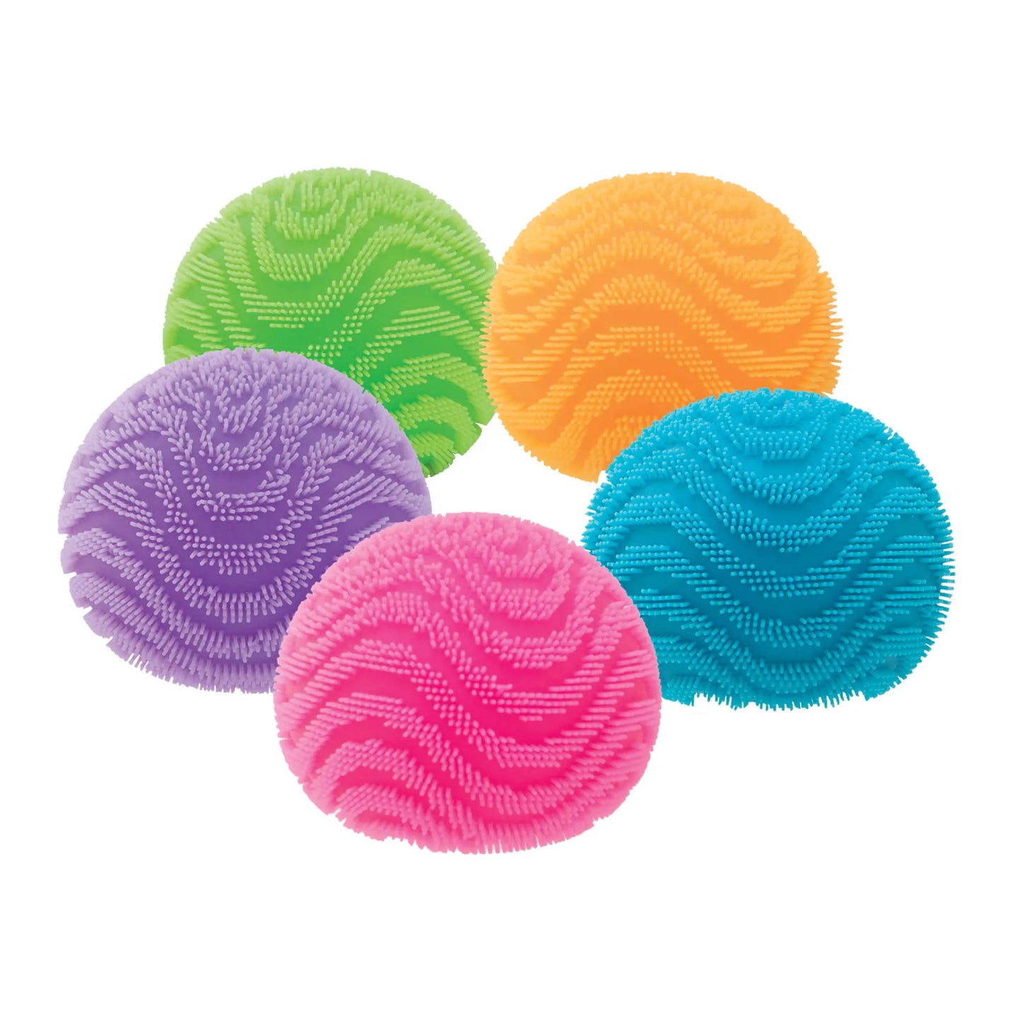 Needoh Fuzz Ball Wonder Waves Squishy Toy