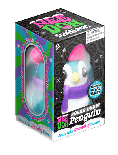 Squishmas Polar Glow Penguin Needoh