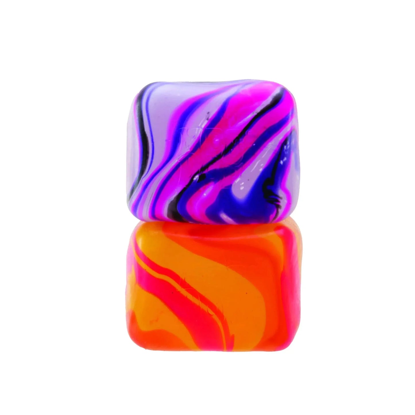 Needoh Swirl Nice Cube Squishy Toy