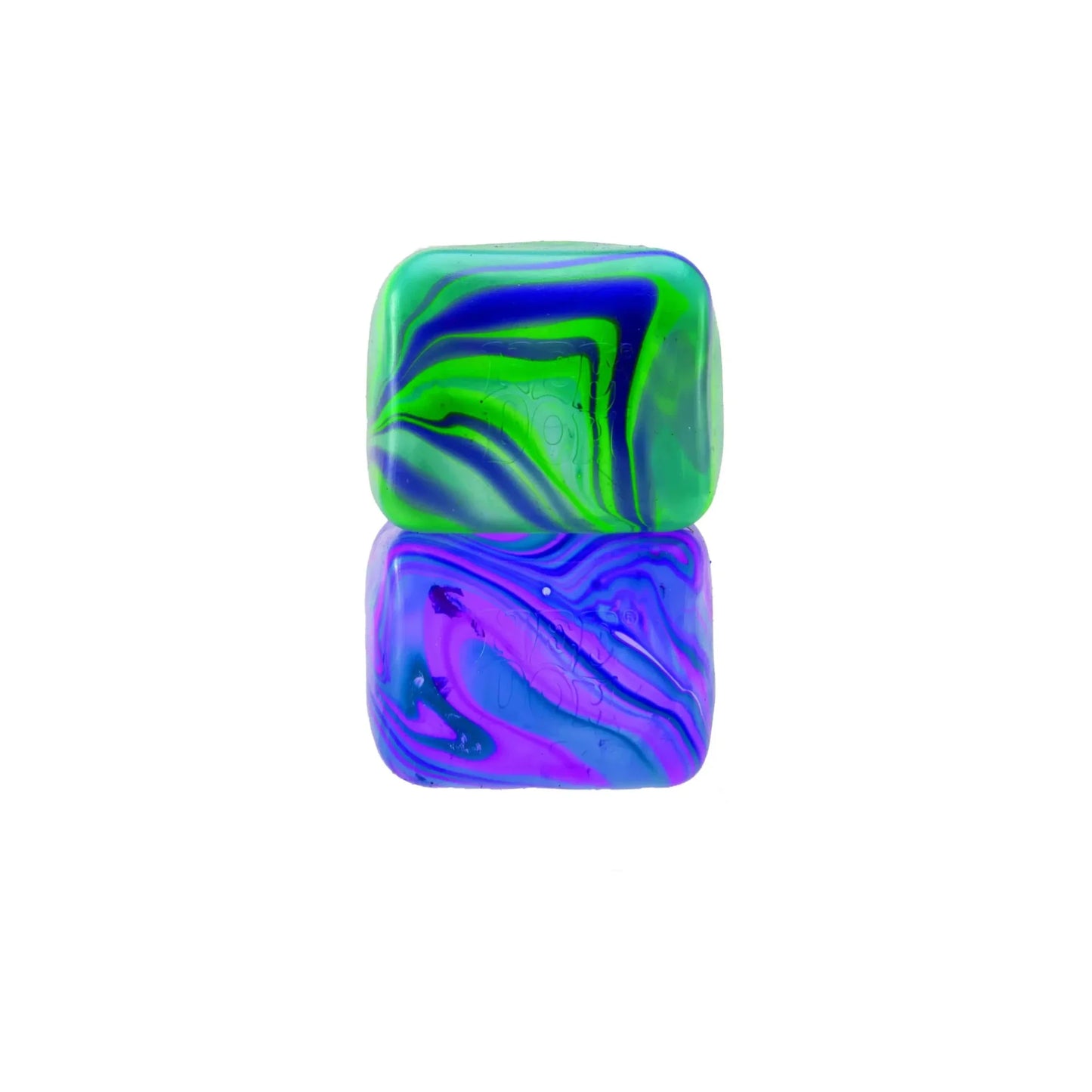 Needoh Swirl Nice Cube Squishy Toy