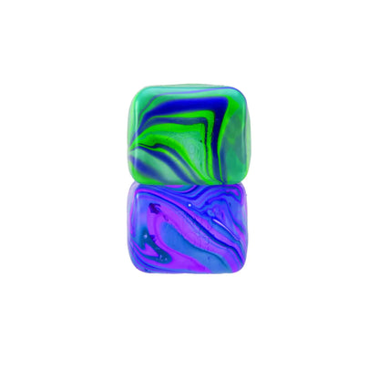 Needoh Swirl Nice Cube Squishy Toy