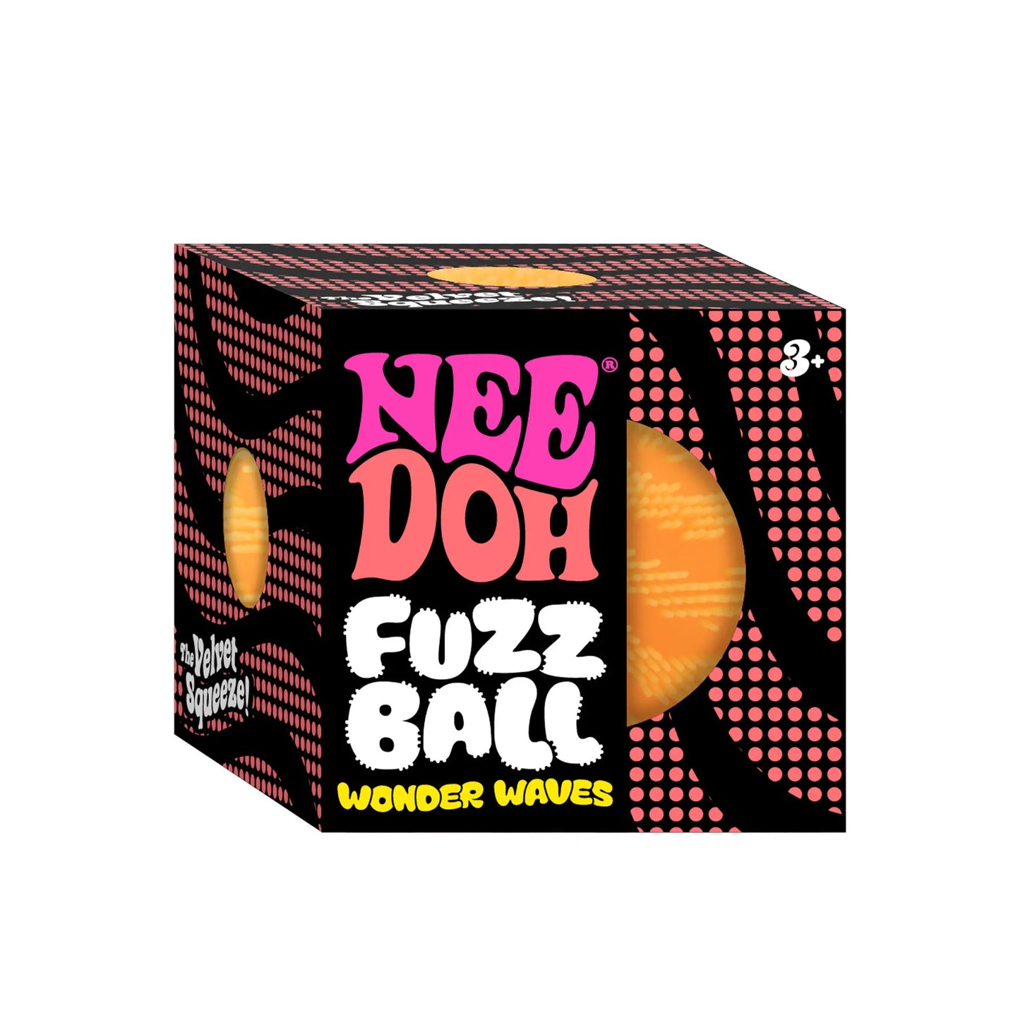 Needoh Fuzz Ball Wonder Waves Squishy Toy
